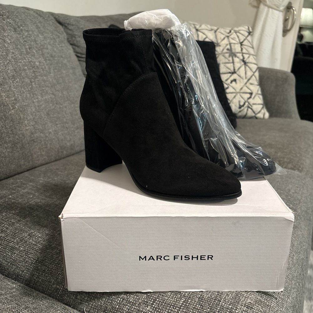 Marc Fisher Women's Black Ankle Boots